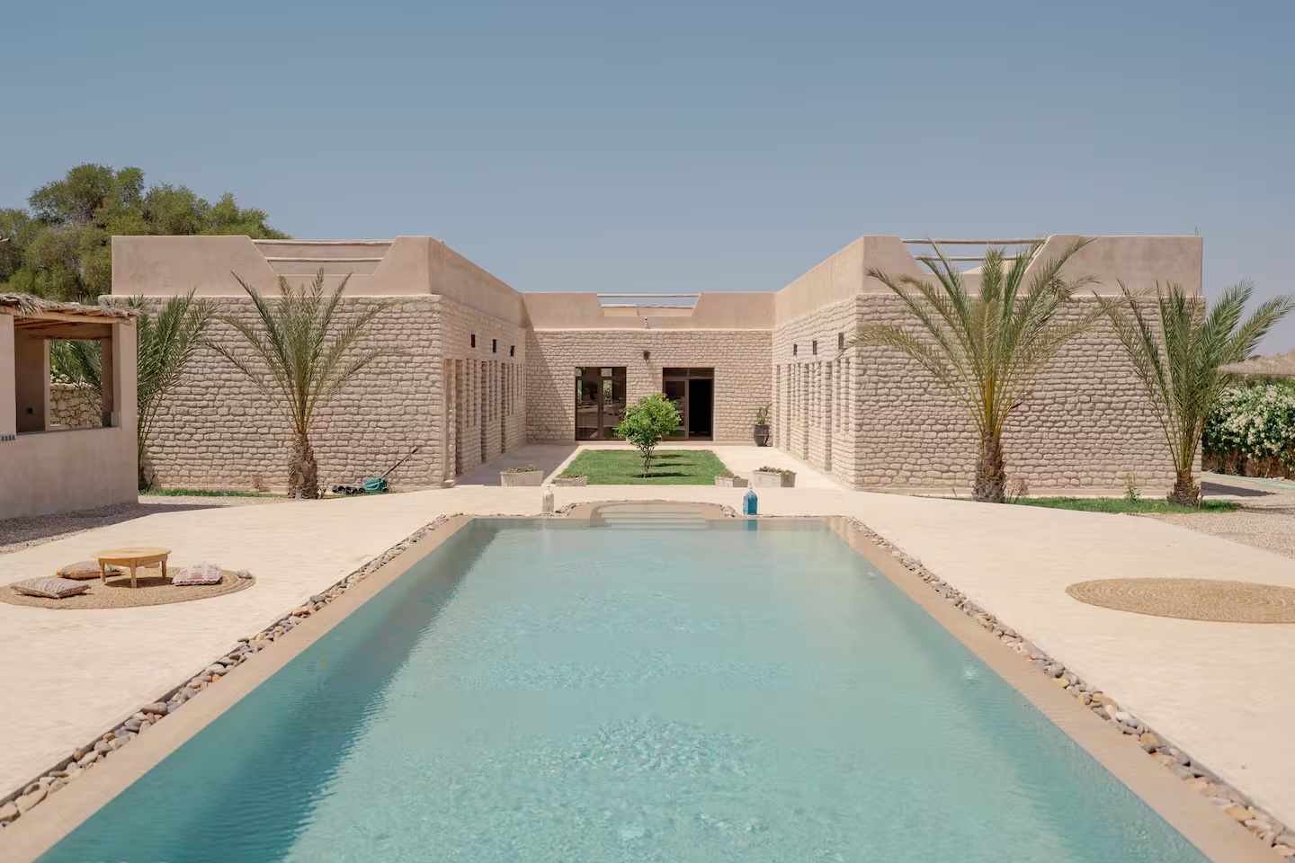 Morocco retreat — poolside villa